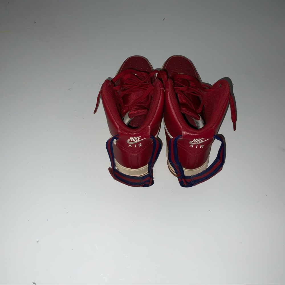 Nike Red and White Men's Athletic Shoes - Picture 2 of 7